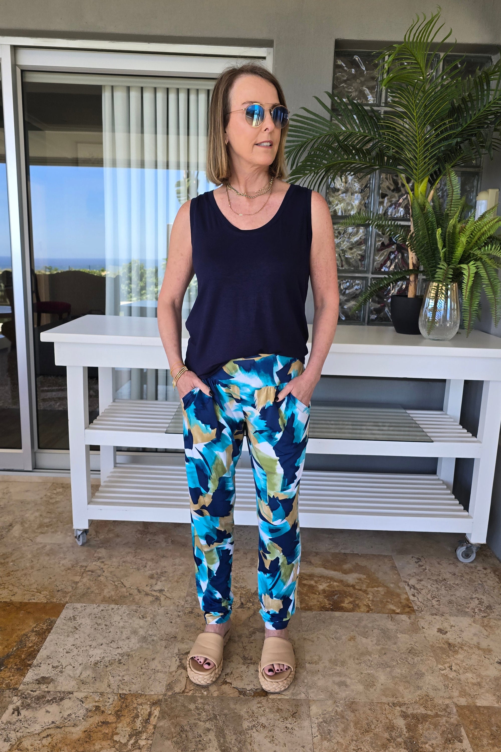 Roxanne Classic Pant - Clifton Blues