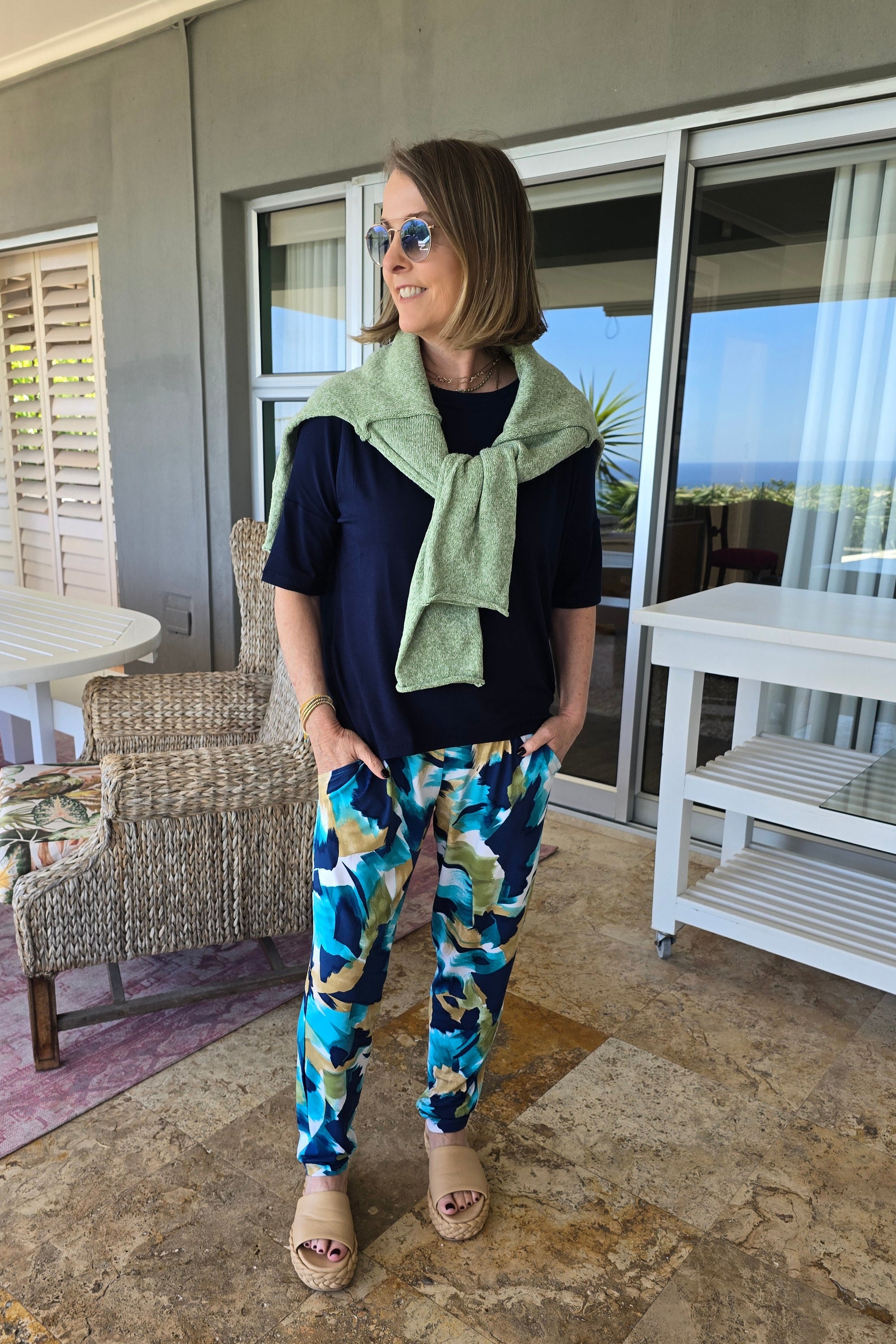 Roxanne Classic Pant - Clifton Blues