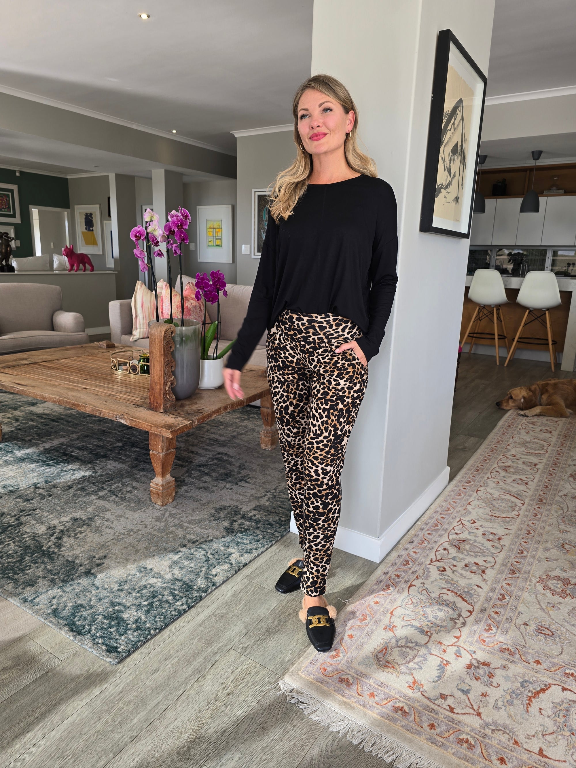 Roxanne - Classic Pant, Warm Handle Classic Animal