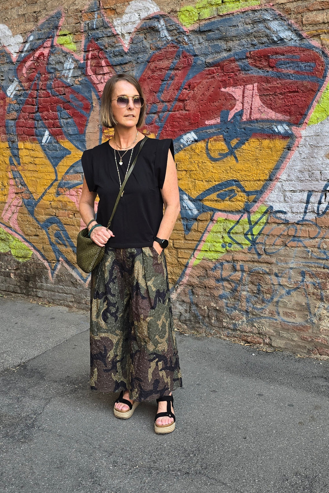 Camo Anglaise Pant