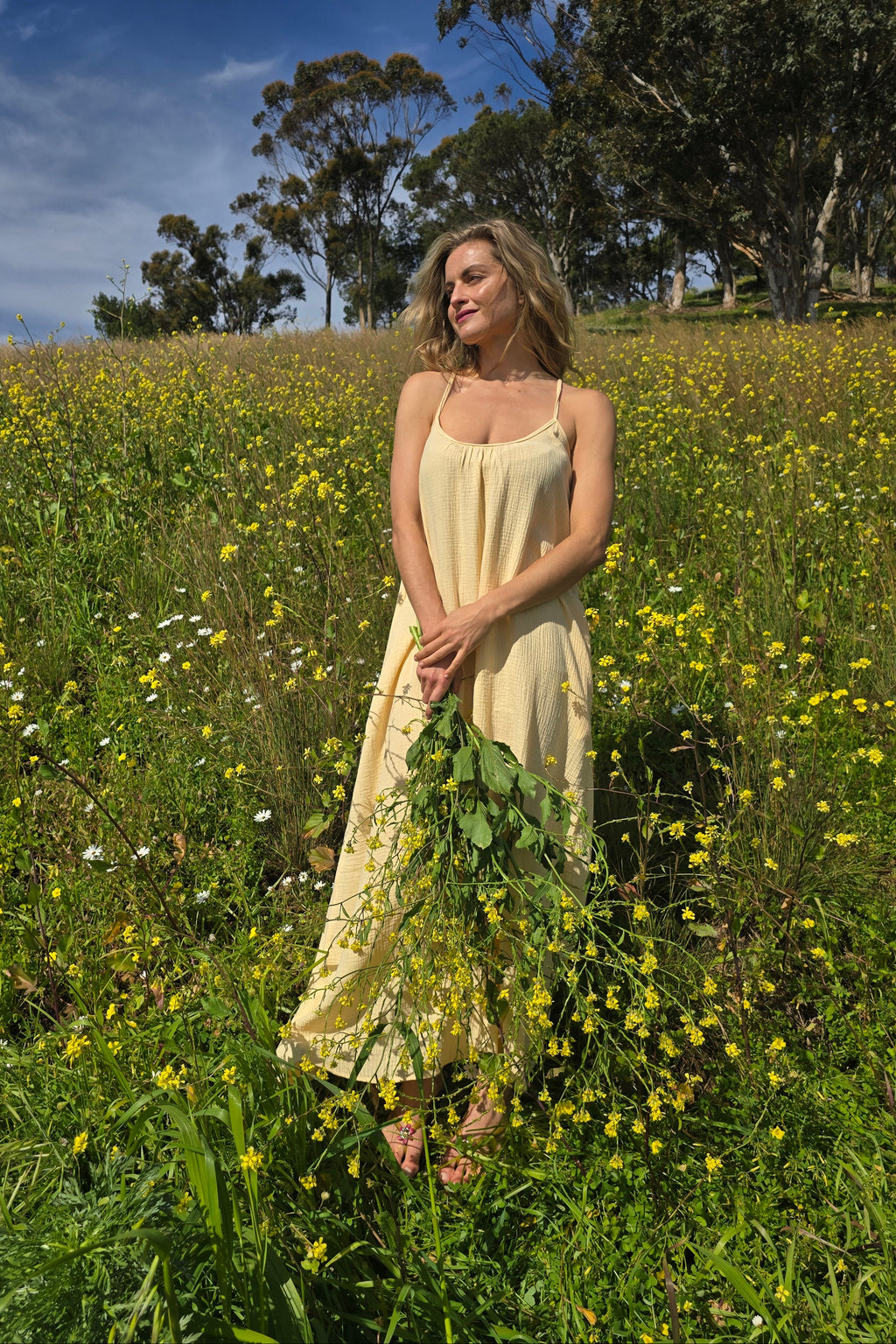 Coco - Shoe String Boho Cotton Dress