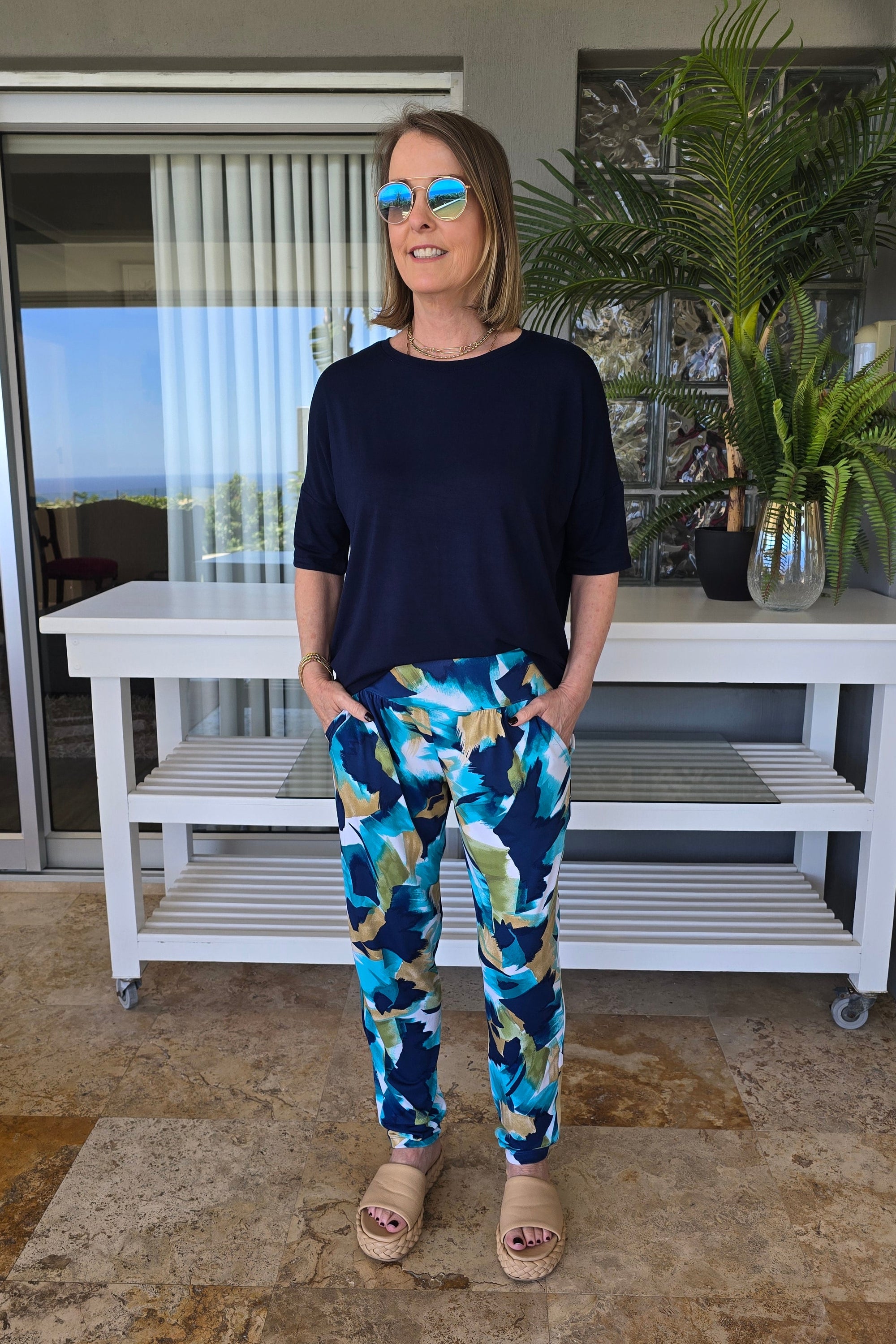 Roxanne Classic Pant - Clifton Blues