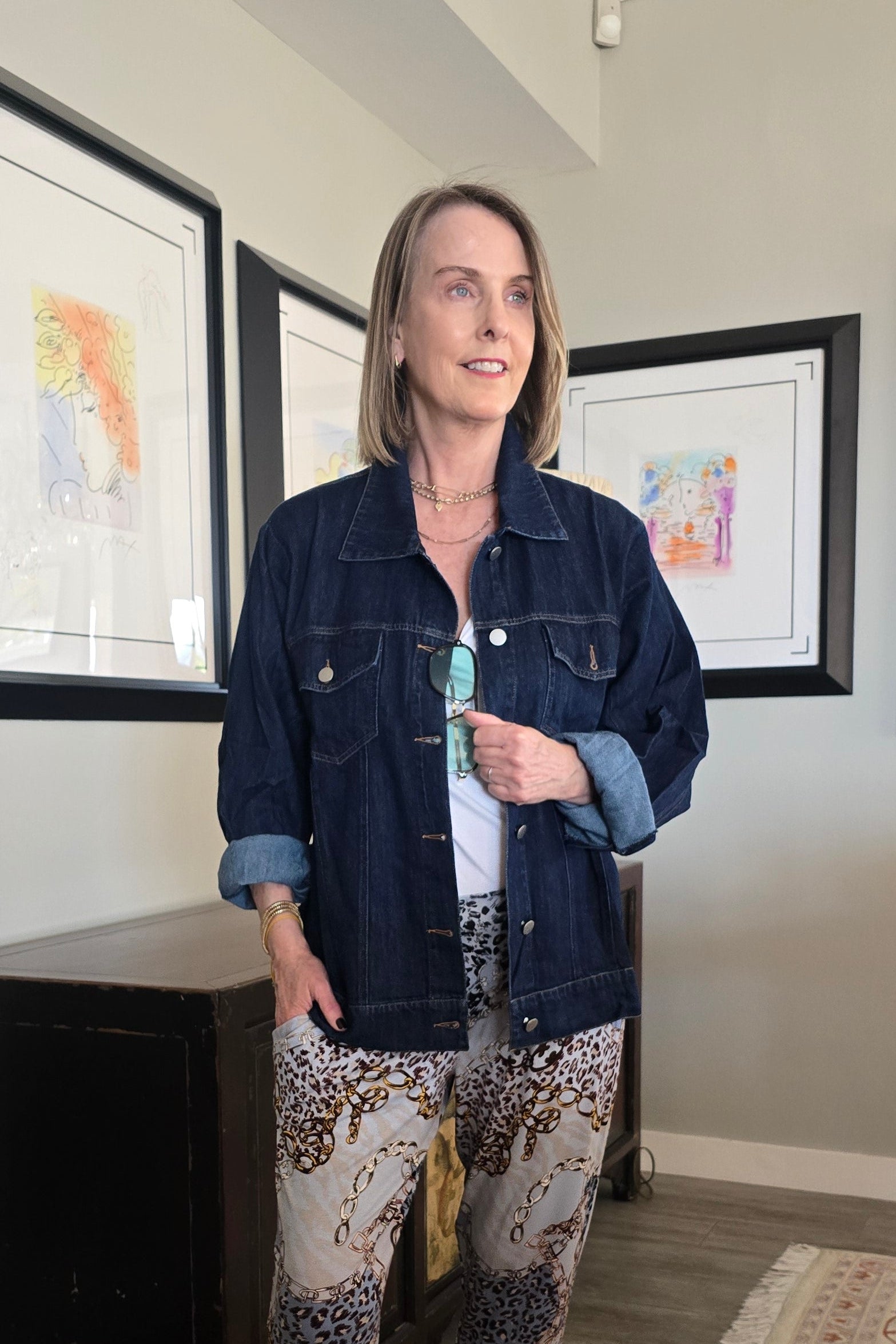 Corfu - Dark Denim Jacket