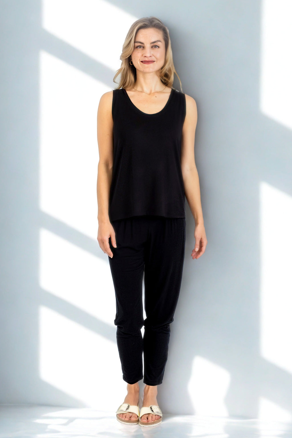 Ash - Easy Fit Cami, Black