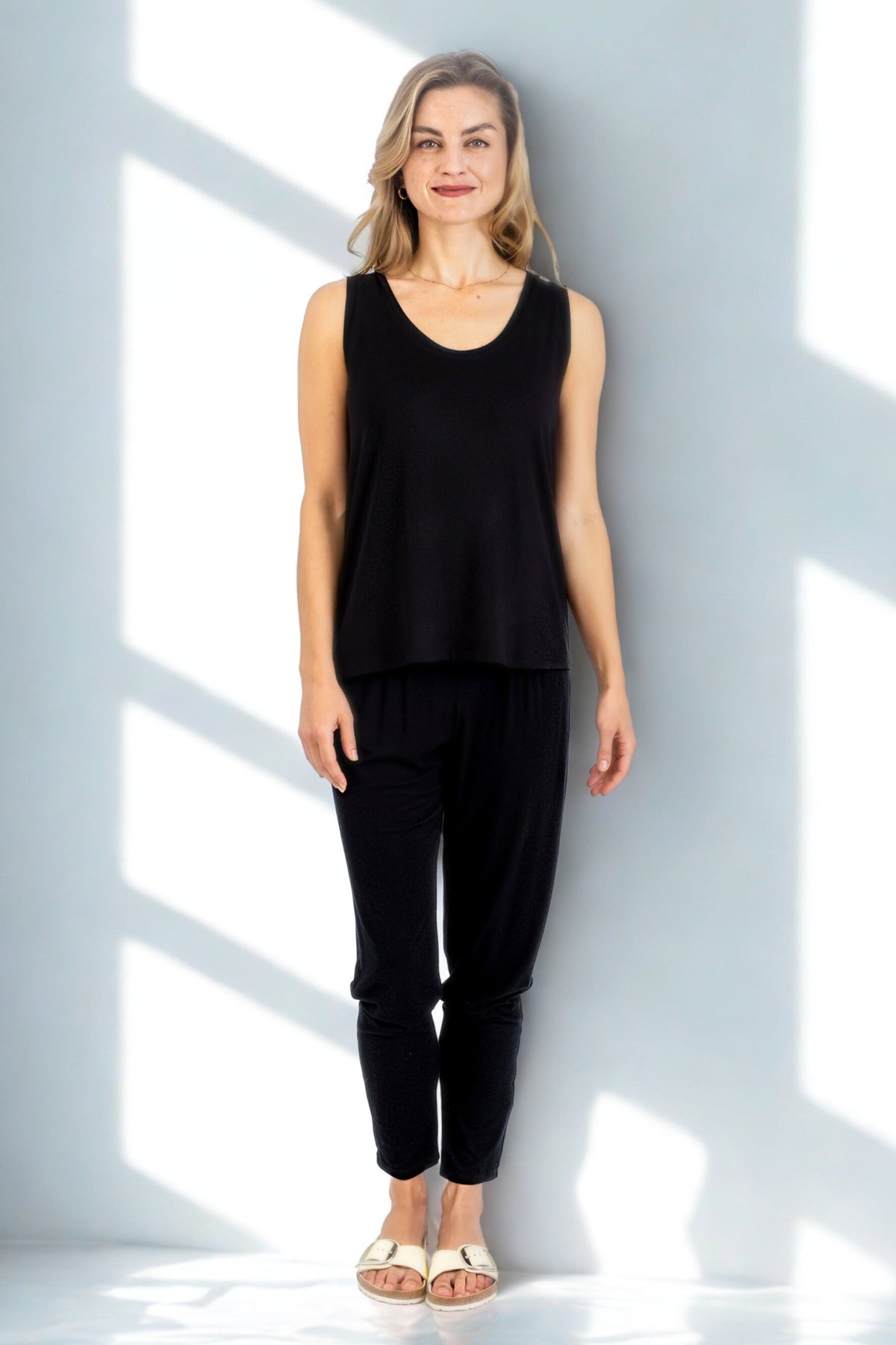 Ash - Easy Fit Cami, Black