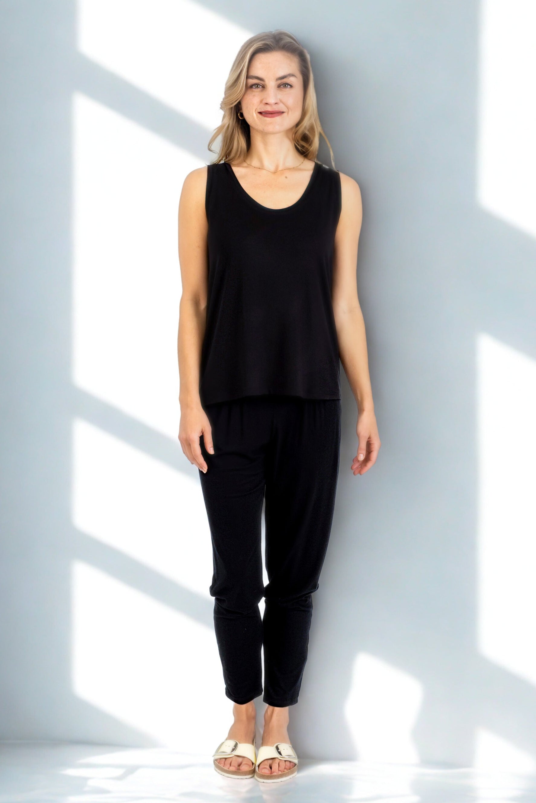 Ash - Easy Fit Cami, Black