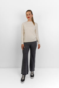 Assis - Wide Leg Knit Pants