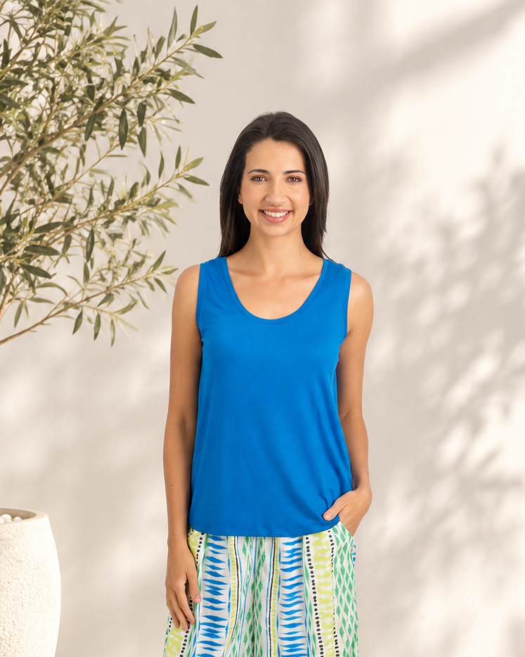 Ash - Easy Fit Cami, Aqua