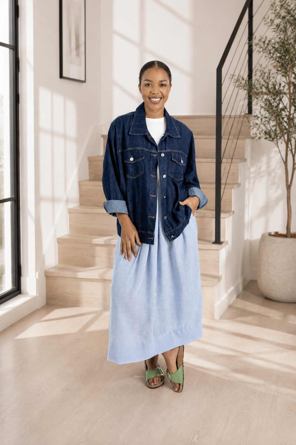 Corfu - Dark Denim Jacket