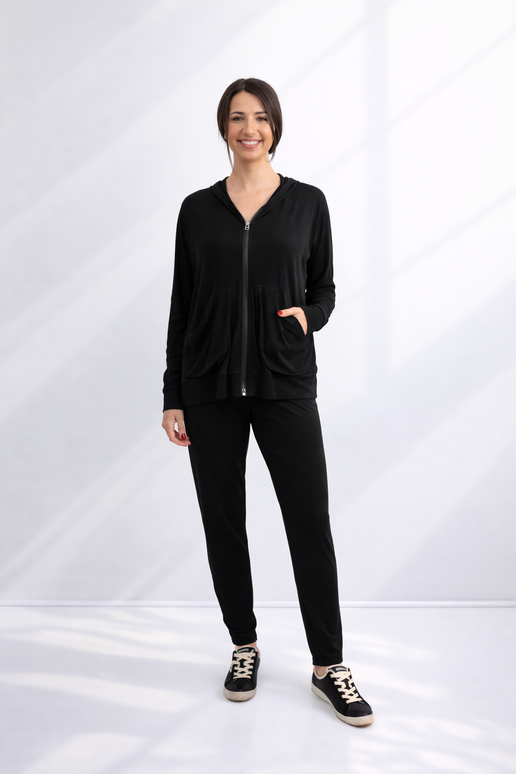 Roxanne - Classic Pant, Black Bon Bon