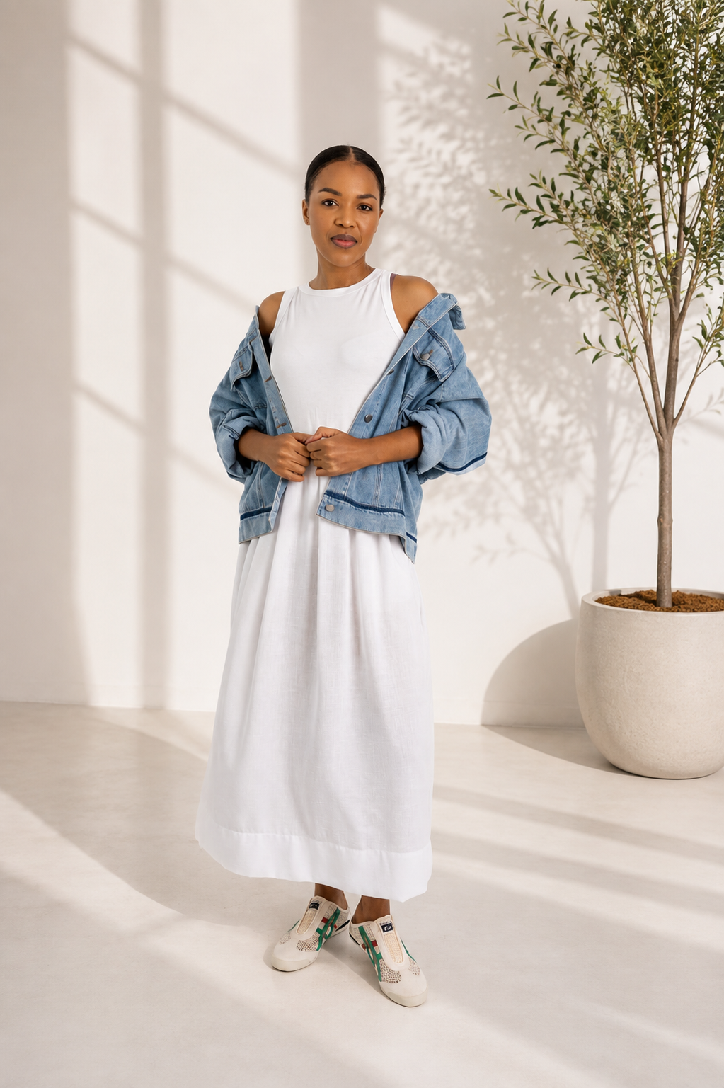 Naxos - Denim Jacket with Dark Denim Detail