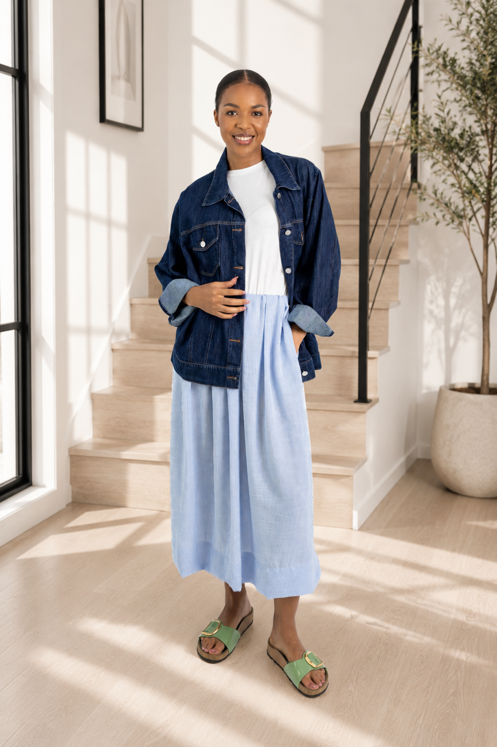Corfu - Dark Denim Jacket
