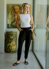Load image into Gallery viewer, Bianca - Harem Styled Pants Viscose Lycra Black
