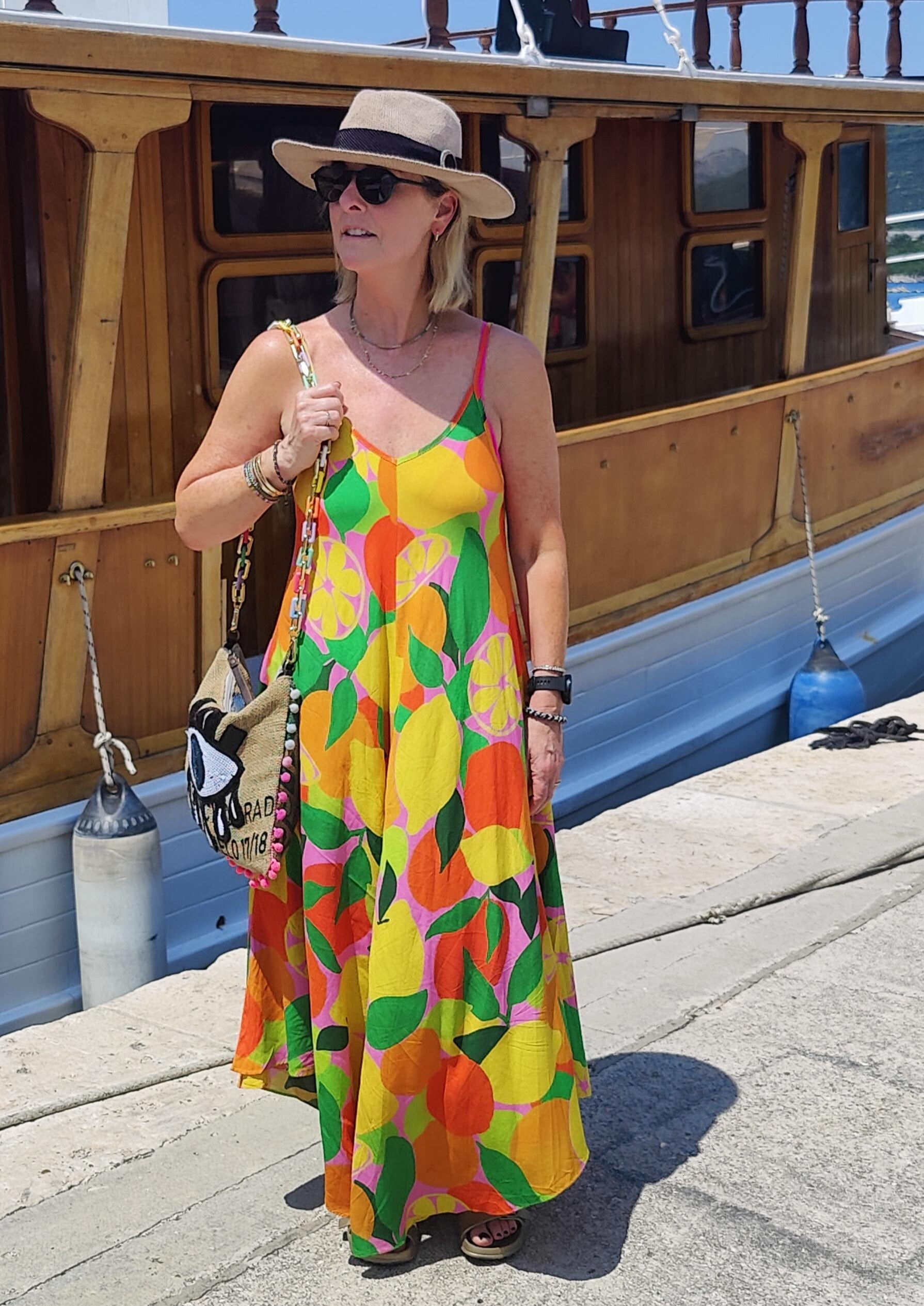 Capri - Vacation Dress, EcoVero Lemoncello