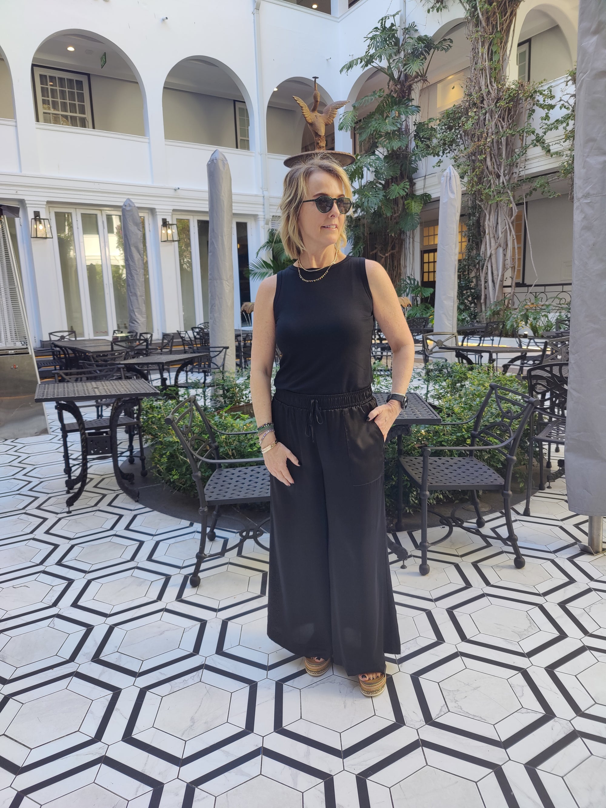 Alexa - High Neck Fitted Cami
