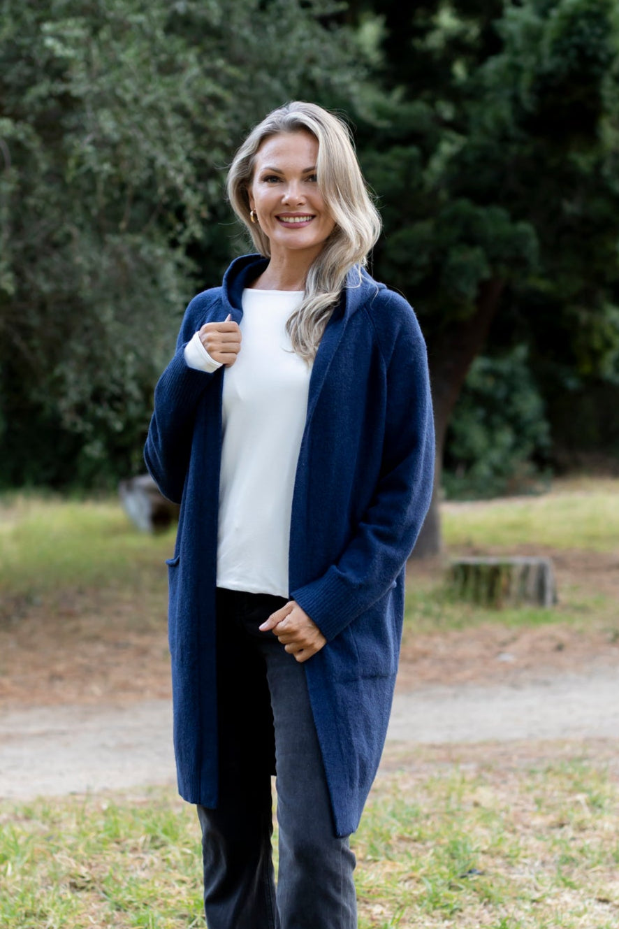La Rochelle - Hoody Cardigan