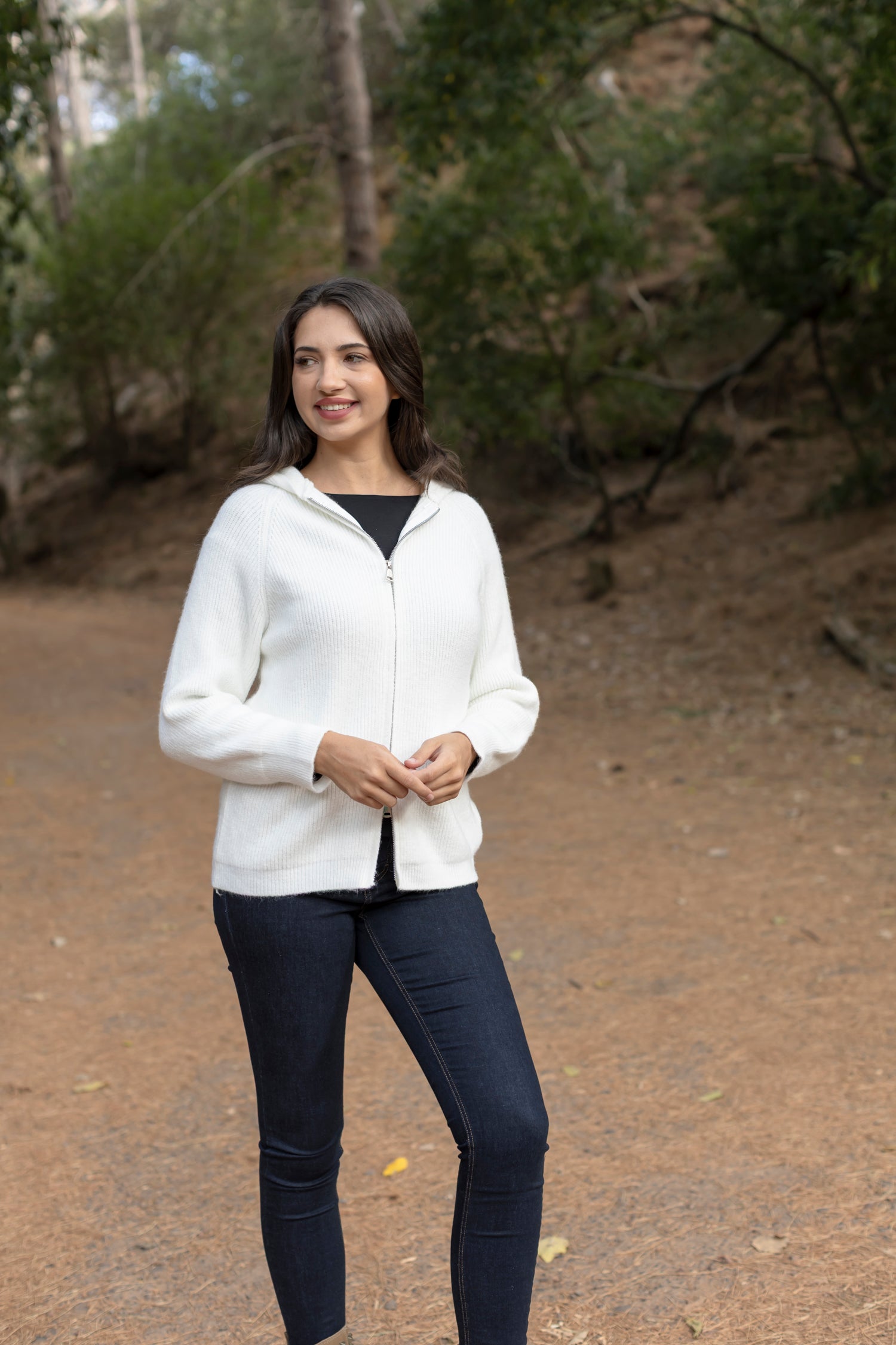Lugo - 2 Way Zipper Hoody Cardi
