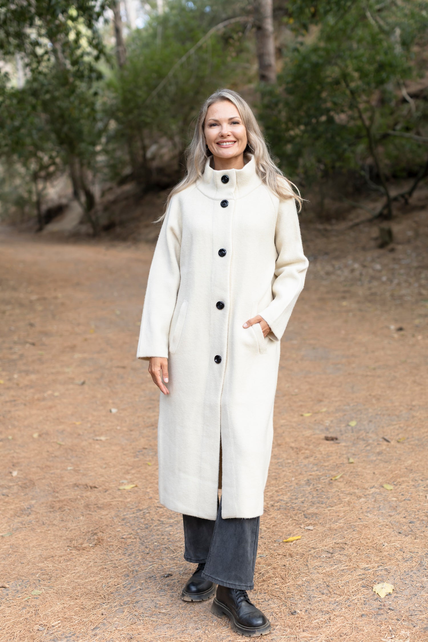 Marabella - Classic Retro Knit Coat