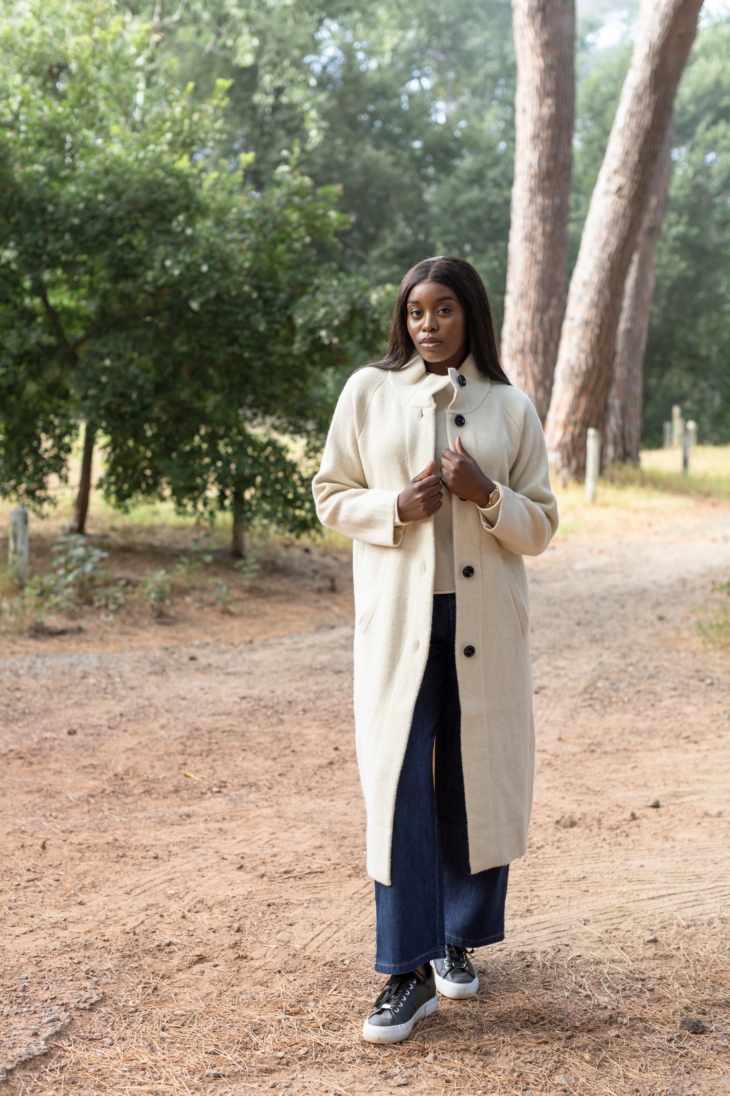 Marabella - Classic Retro Knit Coat
