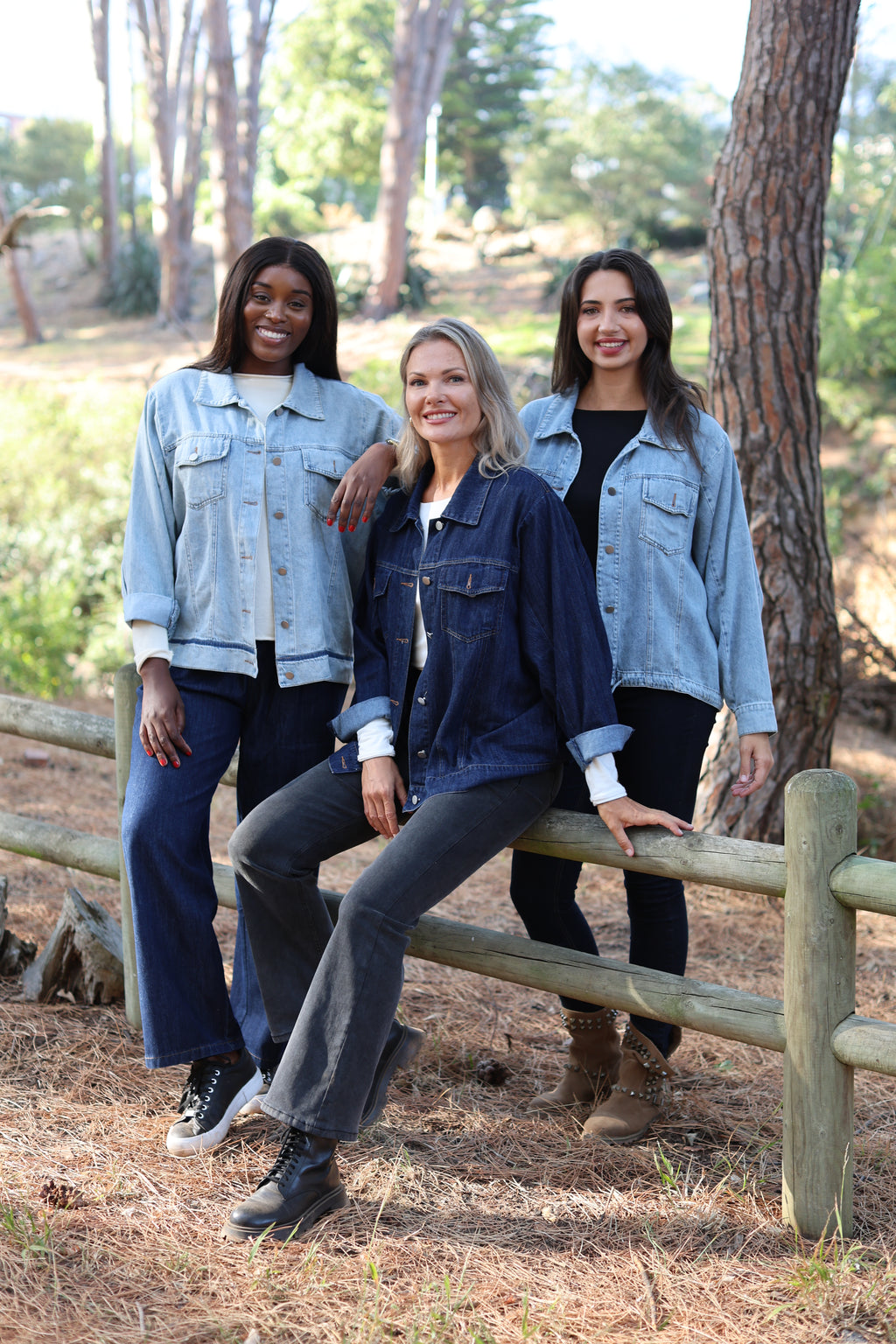 Naxos - Denim Jacket with Dark Denim Detail