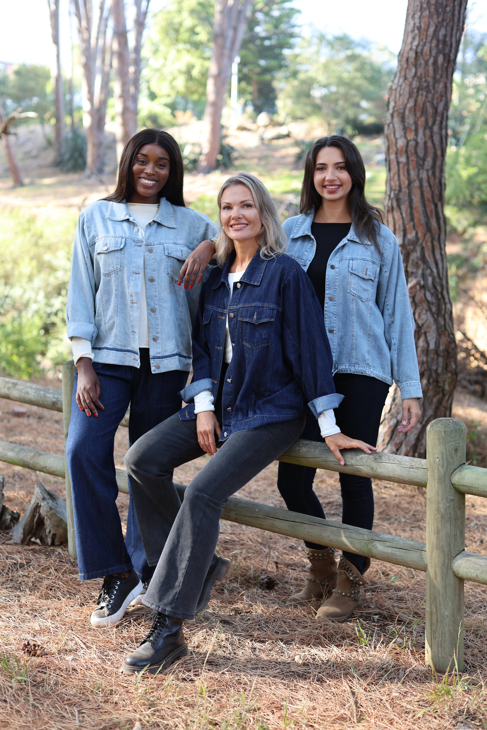 Naxos - Denim Jacket with Dark Denim Detail