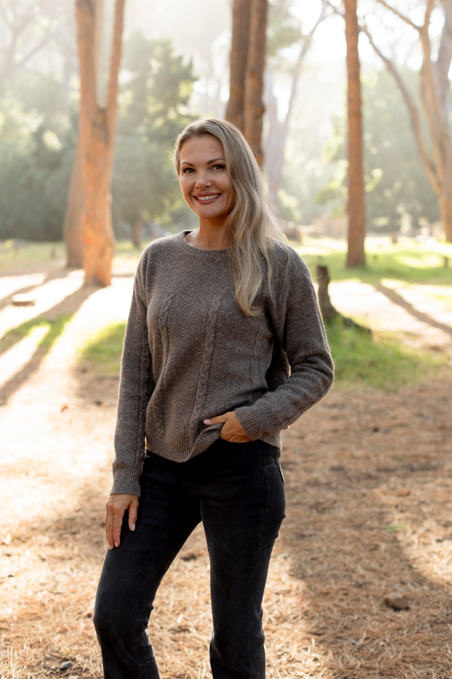 Rimini - Cable Crew Neck