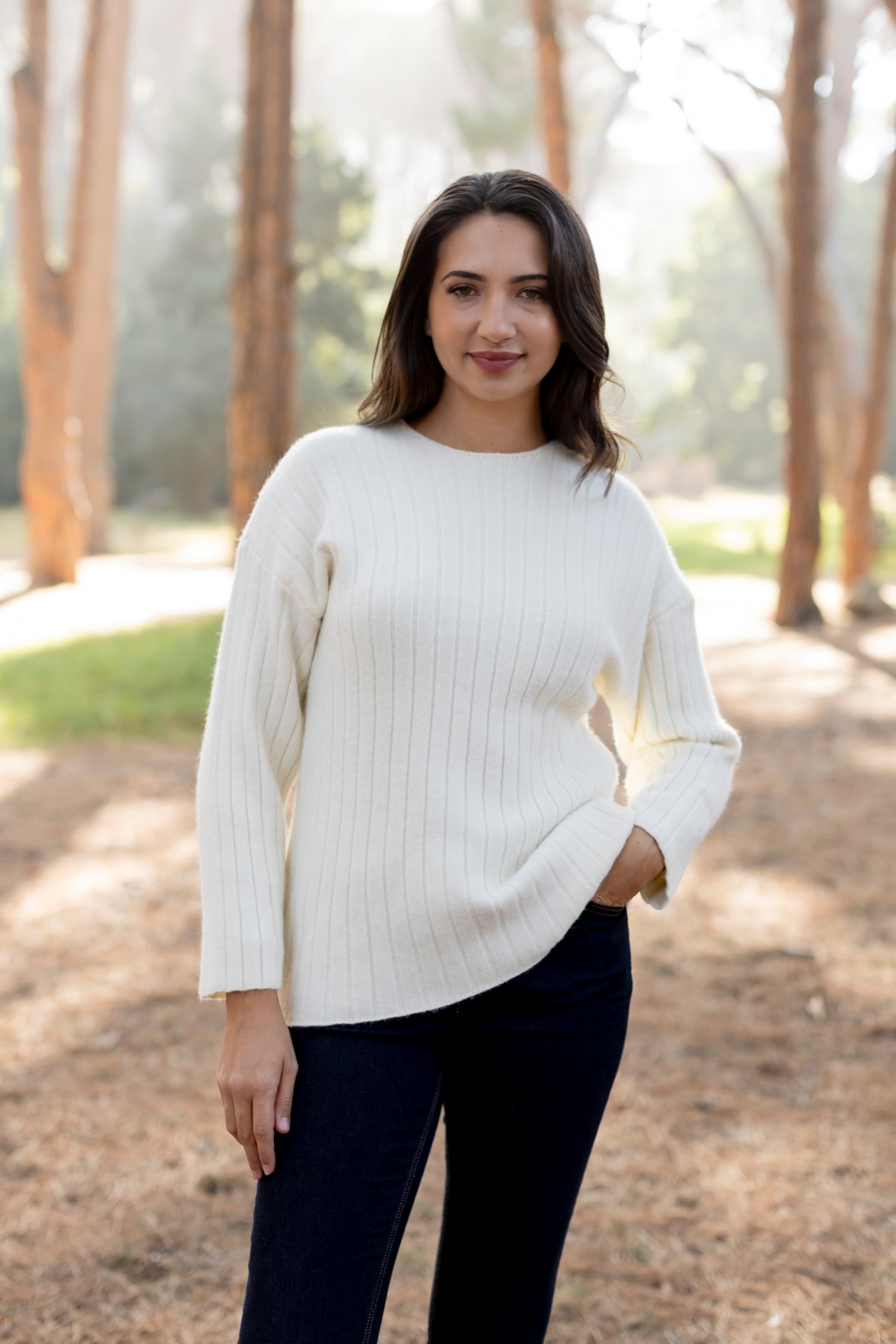 Olympia - Rib Crew Neck