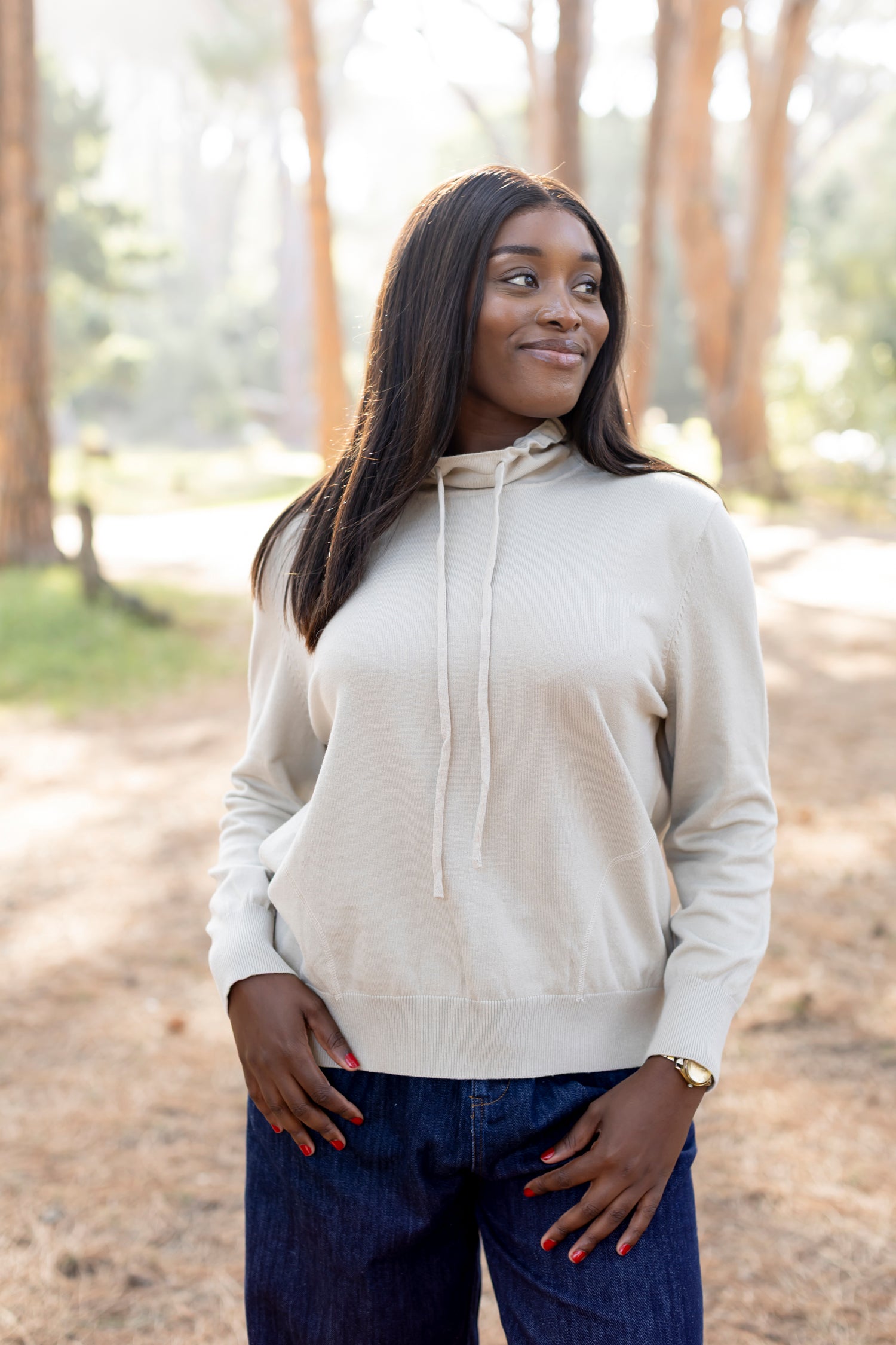 Castellon - Funnel Neck with Draw String