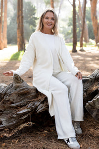 Assis - Wide Leg Knit Pants