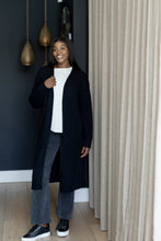 Load image into Gallery viewer, Padova - Long Classic Cardi, Black
