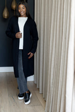 Load image into Gallery viewer, Padova - Long Classic Cardi, Black
