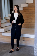 Load image into Gallery viewer, Paros - Long Rib Button Through Cardi
