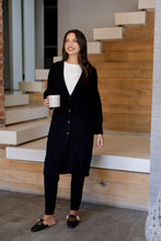Load image into Gallery viewer, Paros - Long Rib Button Through Cardi
