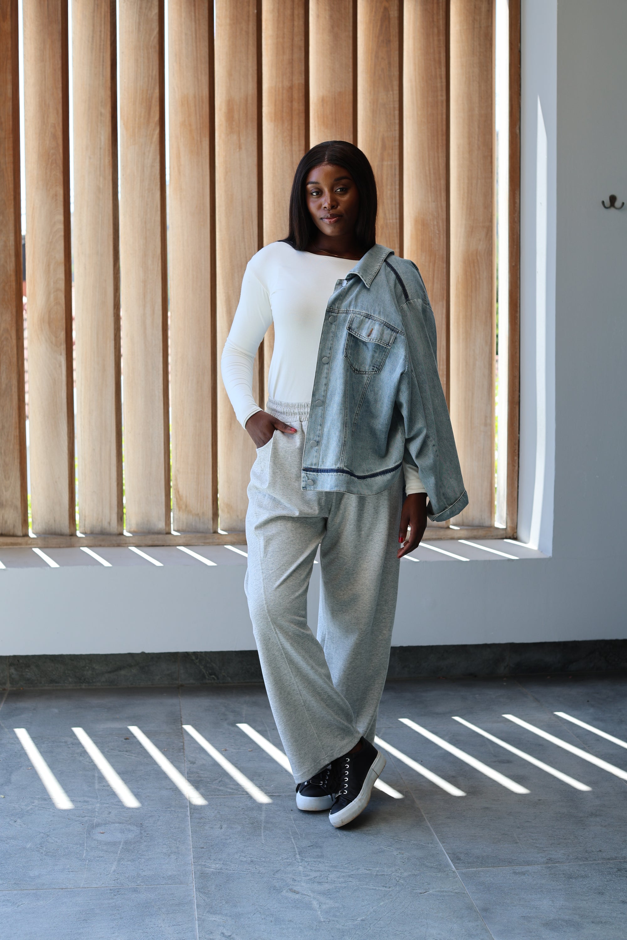 Naxos - Denim Jacket with Dark Denim Detail