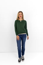 Load image into Gallery viewer, Corsica - Two Tone Grandpa Knit
