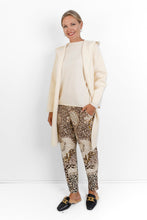 Load image into Gallery viewer, Roxanne - Classic Pant, Natural Animal &amp; Chain Design
