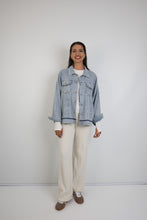 Load image into Gallery viewer, Naxos - Denim Jacket with Dark Denim Detail
