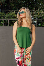 Load image into Gallery viewer, Brie - East Fit Cami, Fern Green
