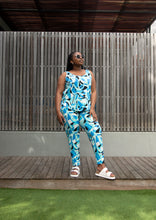 Load image into Gallery viewer, Roxanne - Classic Pant, Aqua Pucci
