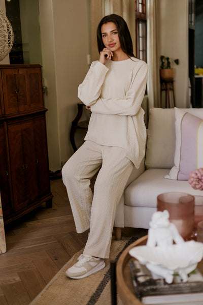 Florence - Styled Tracksuit, Bubble Cream