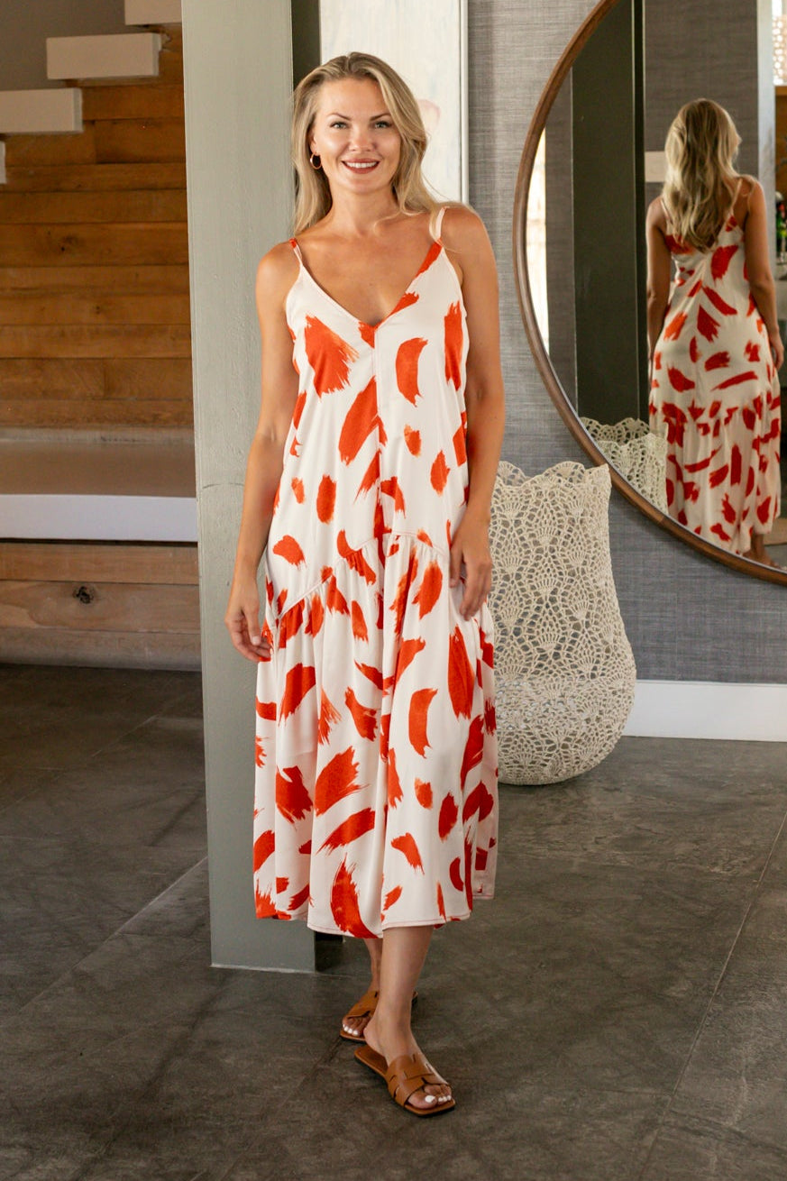 Allesandra - The Ultimate Summer Dress, Ruby Splash