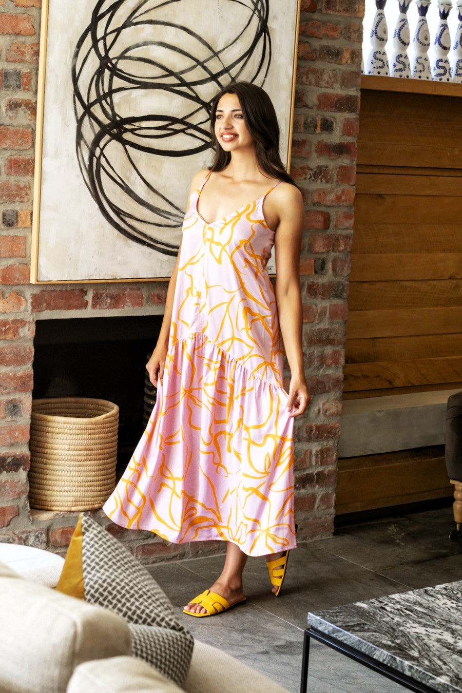 Allesandra - The Ultimate Summer Dress, Pink Pop