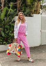Load image into Gallery viewer, Roxanne - Classic Pant, Hot Pink Pigment Dye

