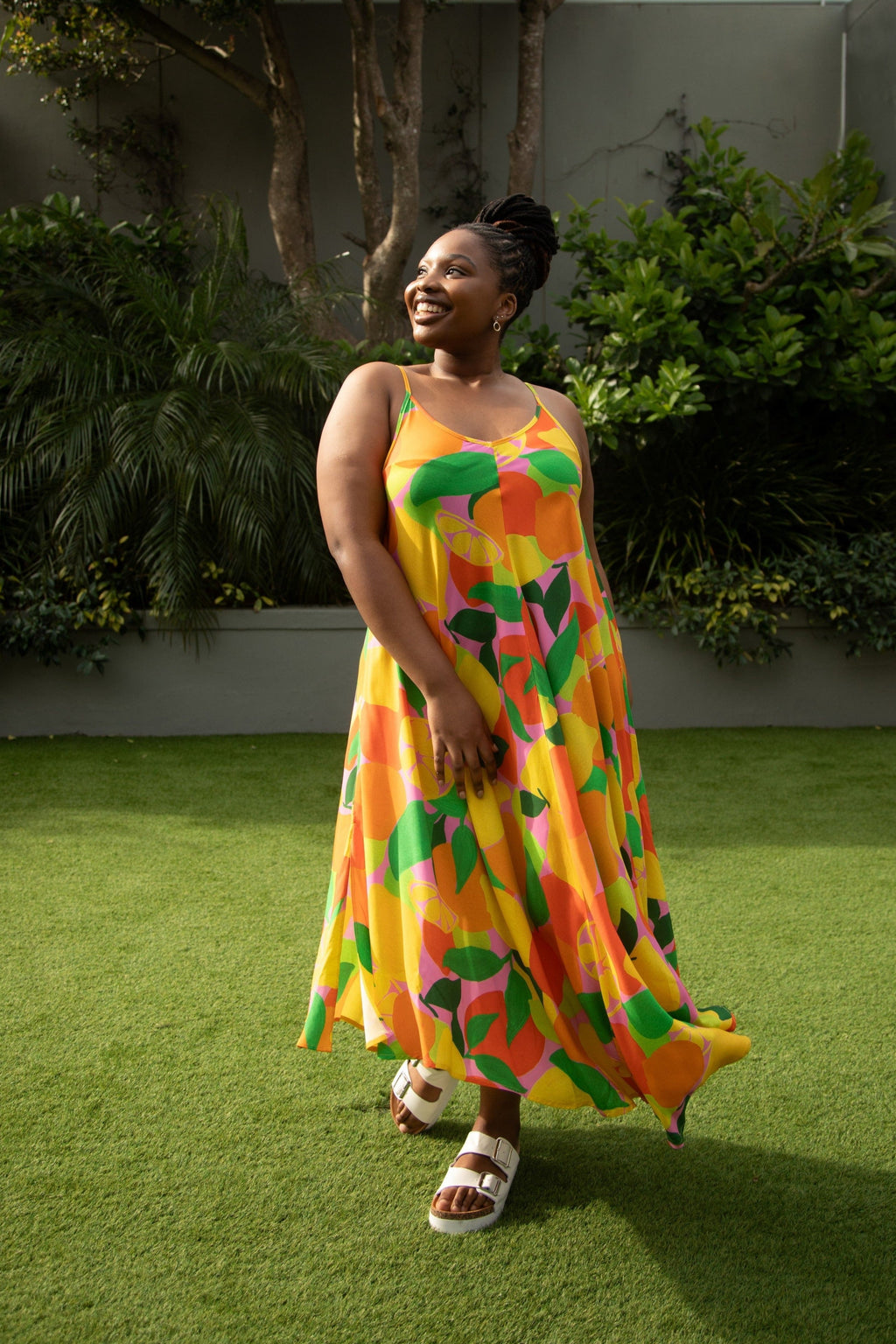 Capri - Vacation Dress, EcoVero Lemoncello