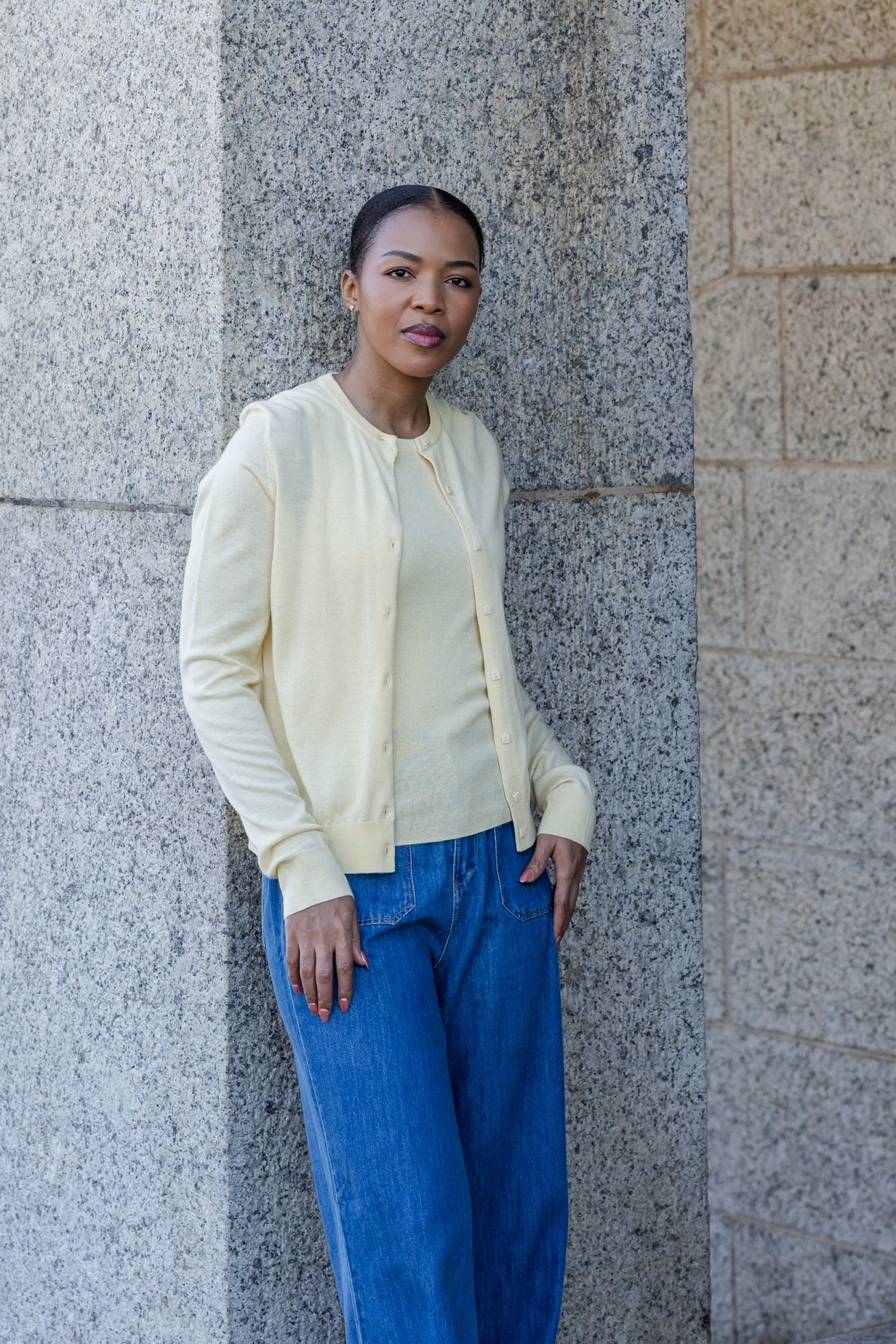 Santa Ana - Classic Twin Set, Butter