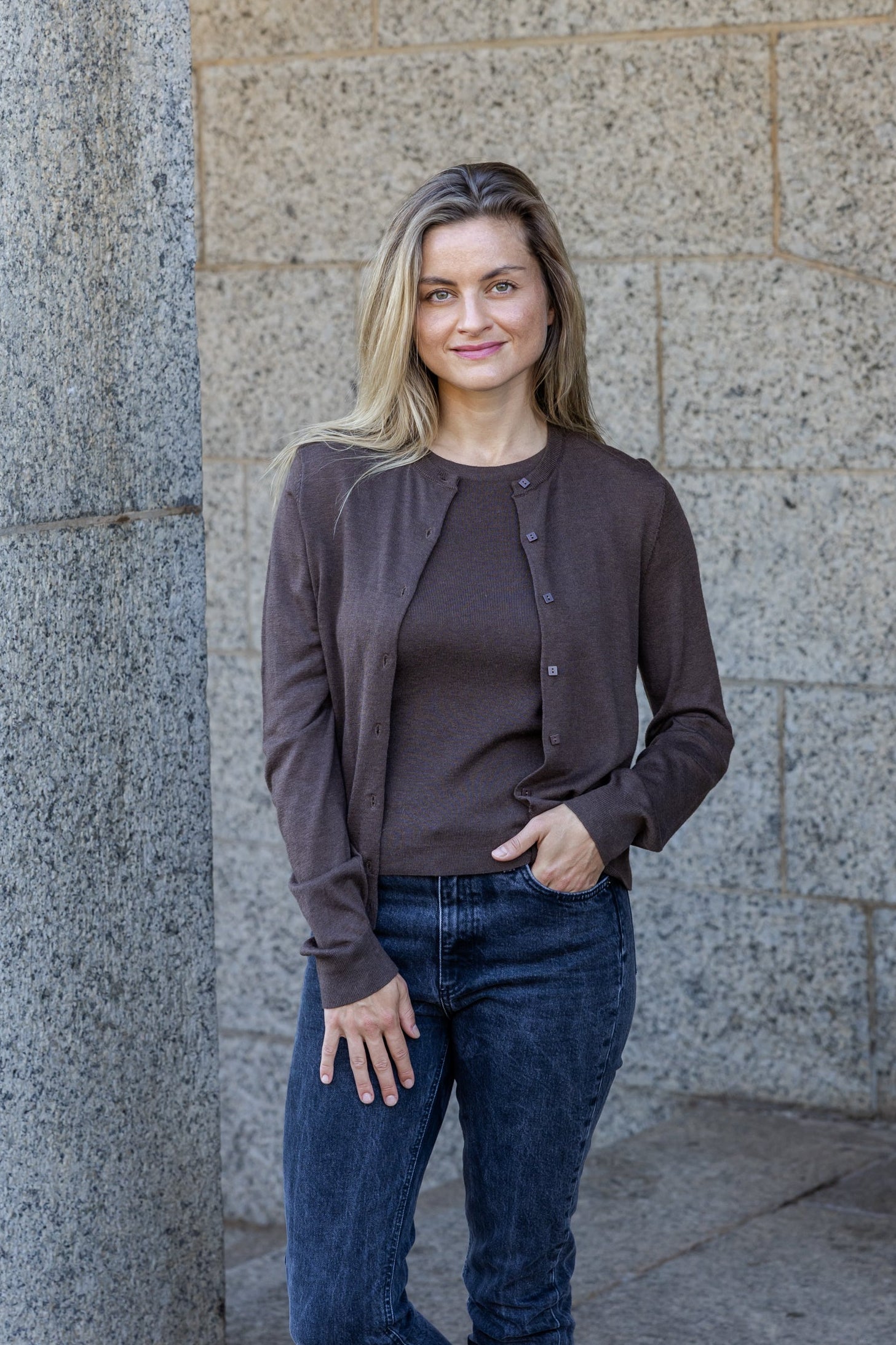 Santa Ana - Classic Twin Set, Choc