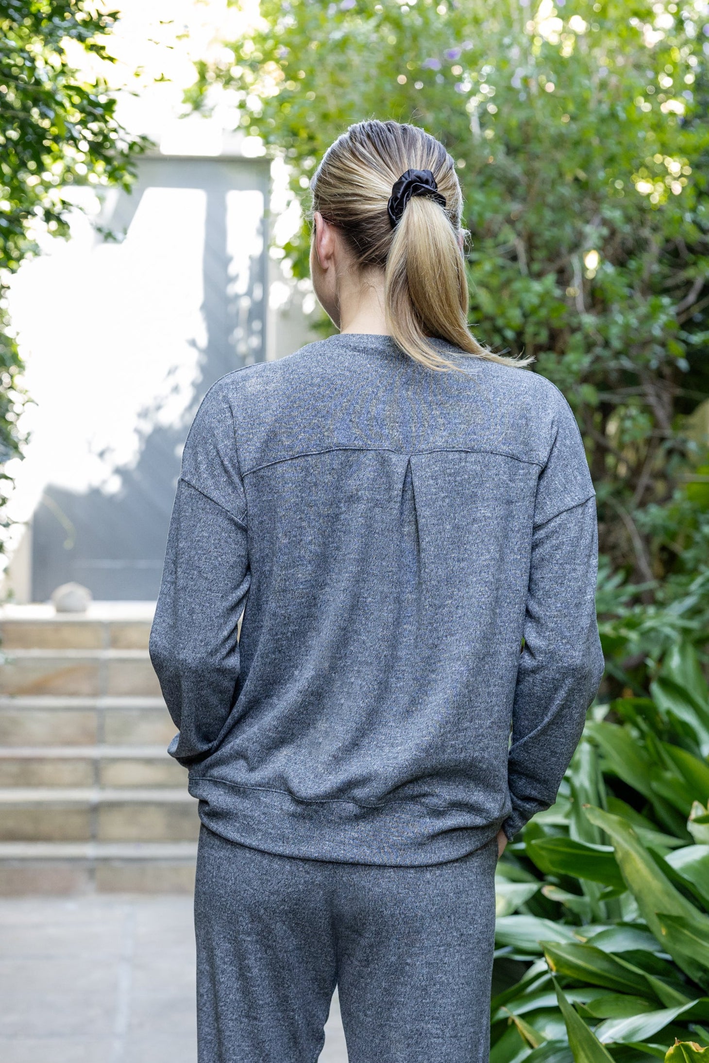 Julita - Super Soft Cut & Sew Styles Top, Charcoal Grey