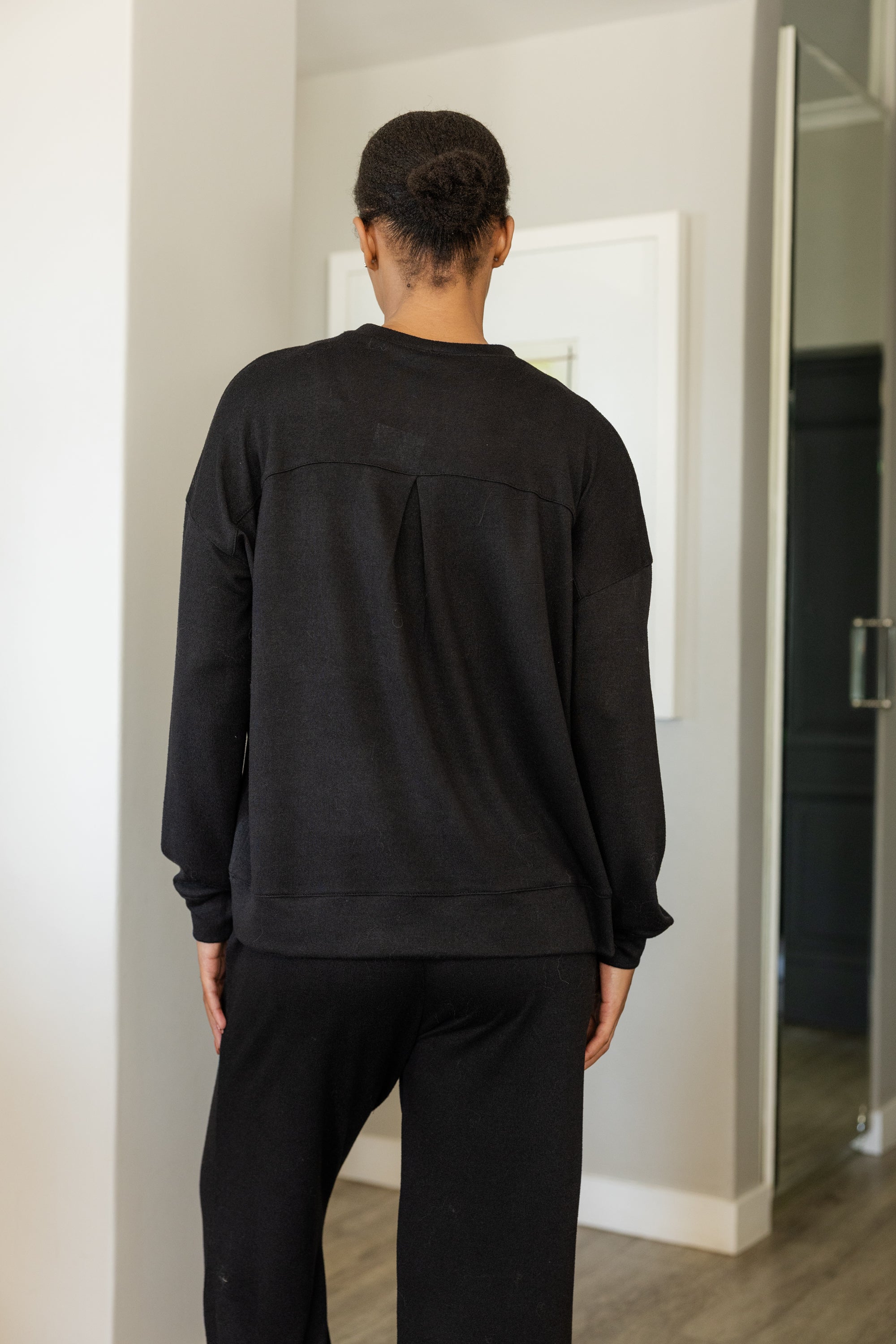 Julita - Super Soft Cut & Sew Styles Top, Black