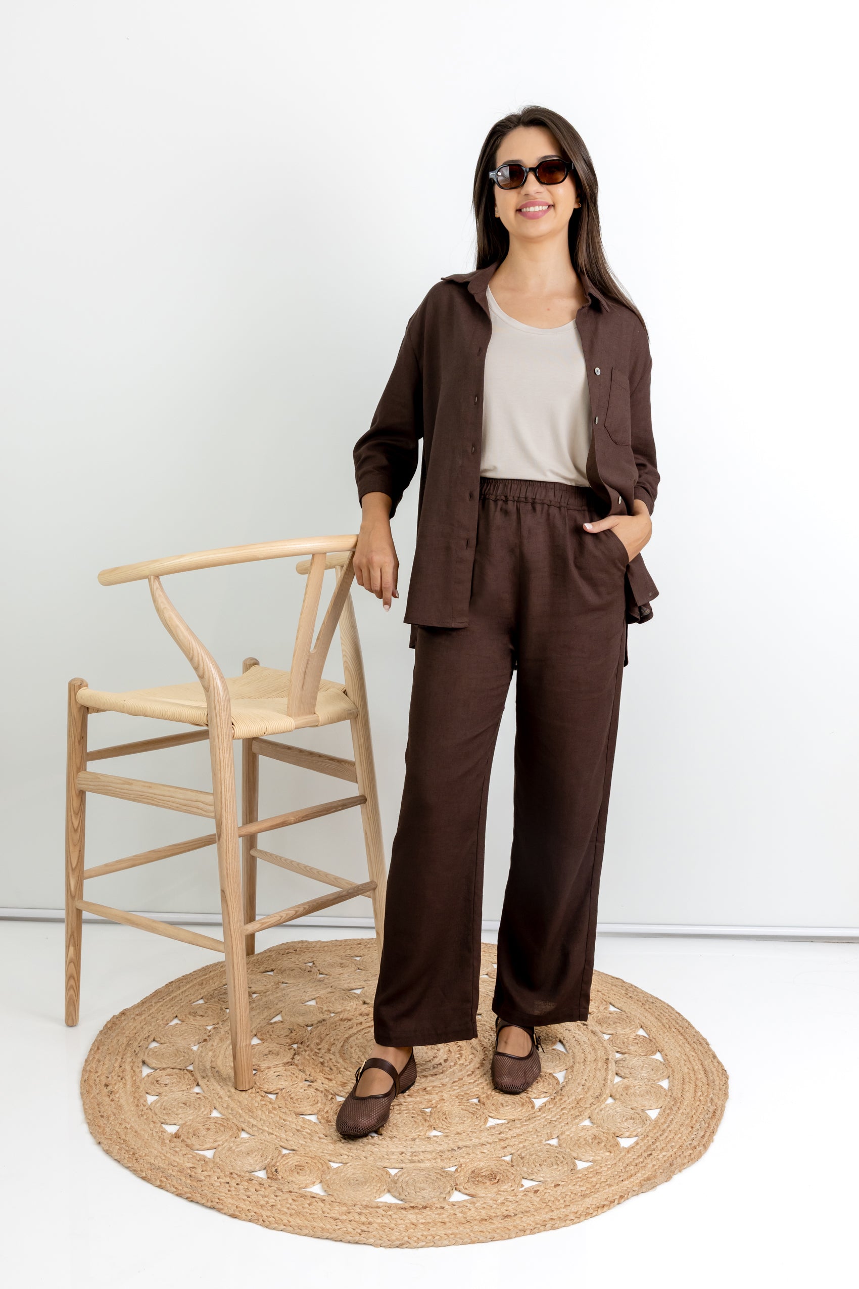 Venti- Classic Pant, Chocolate