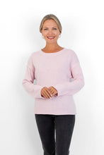 Load image into Gallery viewer, Salerno - Boxy Styled Crew Knit, Pink
